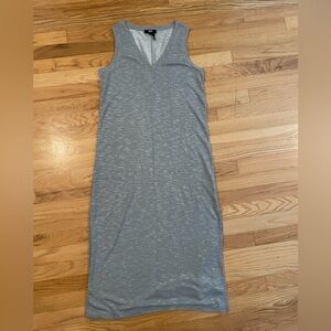 PAIGE Women’s Sleeveless Knit Maxi Dress Heather Grey Size Small